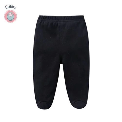 Cotton Newborn Baby Trousers Leggings title=