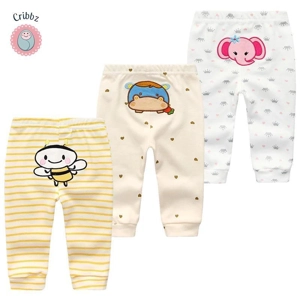 Cartoon Print Cotton Baby Leggings Set