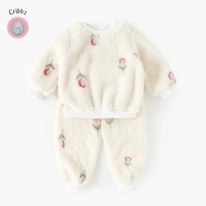 Warm Fleece Kids Winter Outfit Set