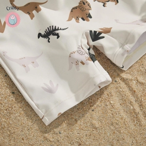 Baby Dinosaur Coconut Tree Swimsuit