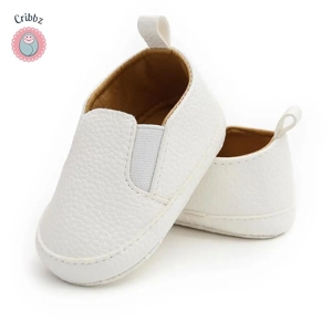 Vintage Leather Multicolor Baby Moccasins