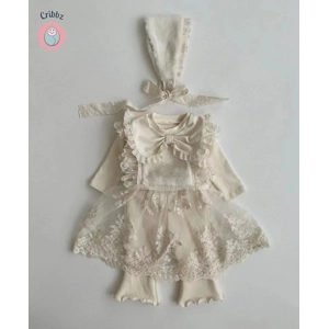 Autumn Baby Lace Long Sleeve Shirt