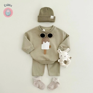 Baby Boy Popsicle Patchwork Tracksuit