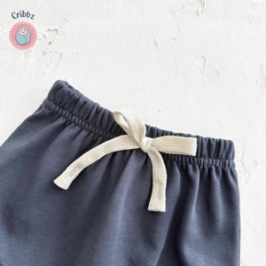 Lemon Print Baby Outfit Set for Summer