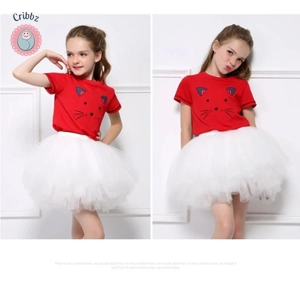 Fluffy 6-Layer Girls Ballet Tutu Skirt