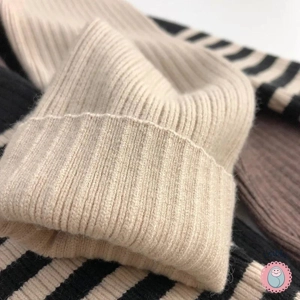 High Elastic Knitted Childrens Sweater Pants