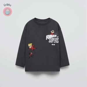 Disney Cartoon Character Long Sleeve Toddler Top
