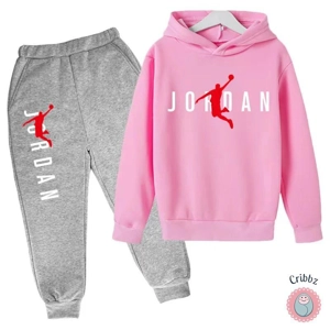 Charming Hoodie and Trousers Set for Kids