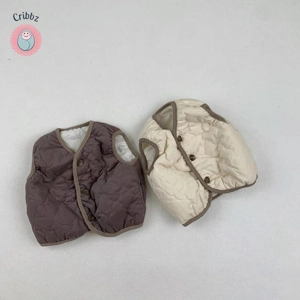 Warm Cotton Waistcoats for Newborns