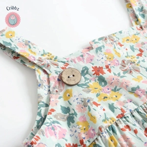{Baby Girls Summer Sleeveless Bodysuit