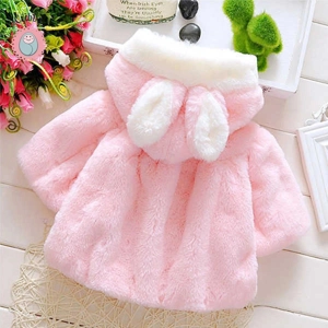 Warm Princess Jacket for Baby Girls