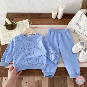 Mickey Mouse Kids Sweatshirt and Pants Set