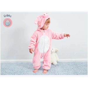 Cozy Unicorn Hooded Baby Pajamas