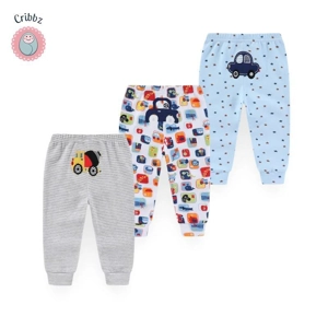 Cotton Baby Trousers Four Seasons Set