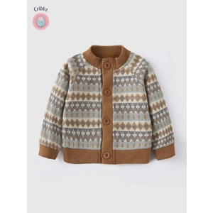 Cute Cartoon Knitting Coat for Infants
