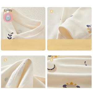 Cotton Long Sleeve Baby Romper Set