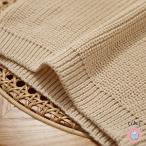 Knitted Pumpkin Pullover for Babies