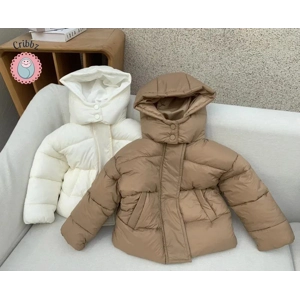 Kids Winter Parka with Fur Hood