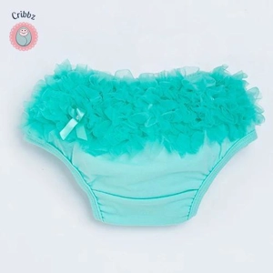 Baby Girls Cotton Ruffled Bloomers