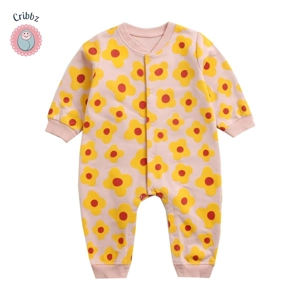Cute Cartoon Baby Rompers for Winter