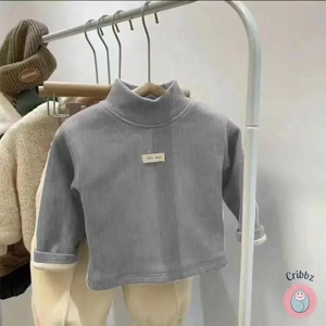 Warm Velvet T-Shirt for Kids