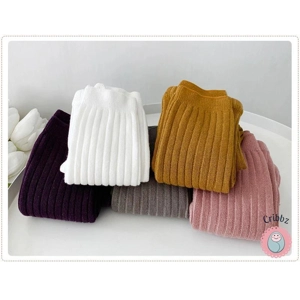 {Spring Kids Elastic Cropped Leggings