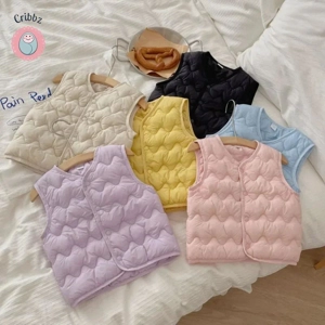 Cozy Sleeveless Baby Outdoor Vest Jacket