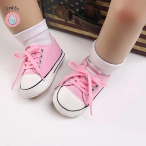 Meckior Non-slip Baby Canvas Sneakers