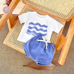 Summer Newborn Flower Print Outfit