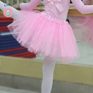 Fashion Kids White Mesh Tutu Skirt