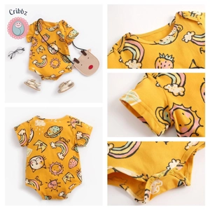 Sanlutoz Cartoon Cotton Baby Bodysuits