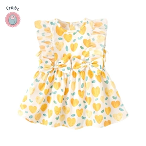 Adorable Cotton Dress for Little Girls