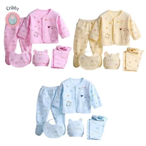 Soft Cotton Hedgehog Baby Clothing Set