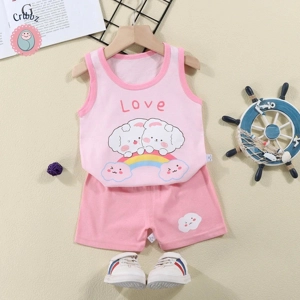 Cribbz Summer Kids Cotton Clothing Set