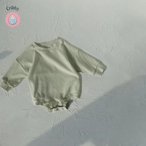 Autumn Cotton Baby Bubble Romper