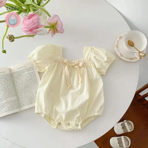 Floral Summer Romper for Newborns