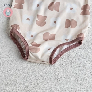 Floral Infant One-Piece Swimwear Set