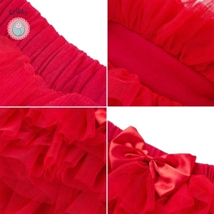 Rainbow Tulle Tutu Bloomers for Baby Girls