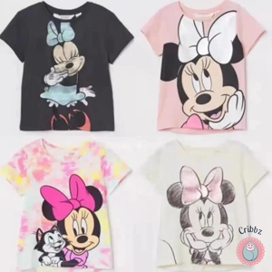 Cute Minnie Mouse T-shirt for Babies