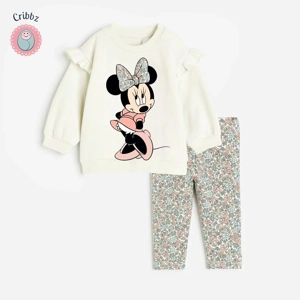 Minnie Print Toddler Clothing Set