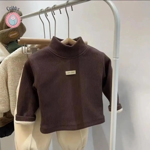 Childrens Winter Half Neck Pullover