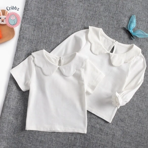 Soft Cotton Baby Girls T-shirt for Toddlers