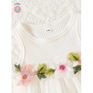 Baby Girl Floral Tank Dress Set