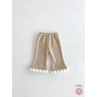 Winter Baby Thick Wide Leg Pants title=