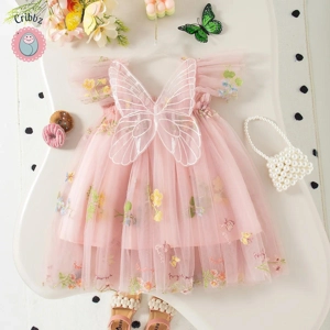 Summer Halter Princess Mesh Dress