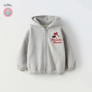 Disney Cartoon Hooded Jacket for Kids