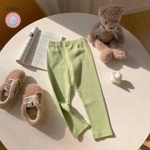 Casual Solid Color Toddler Leggings