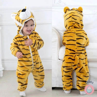 Cozy Animal Kigurumi Pajamas for Toddlers title=