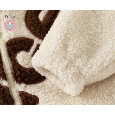 Autumn Velvet Kids Zipper Jacket title=