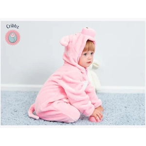 Cozy Unicorn Hooded Baby Pajamas